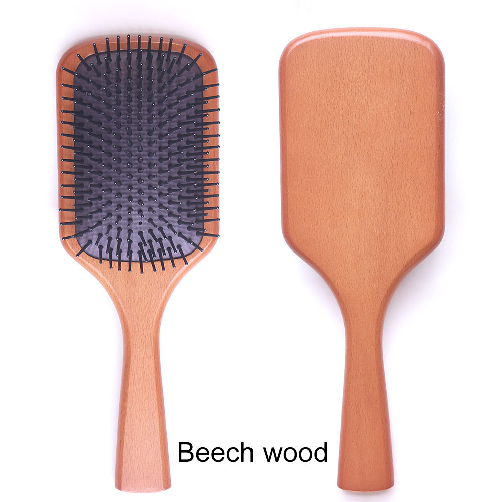 Beech wood paddle brush H3358BE