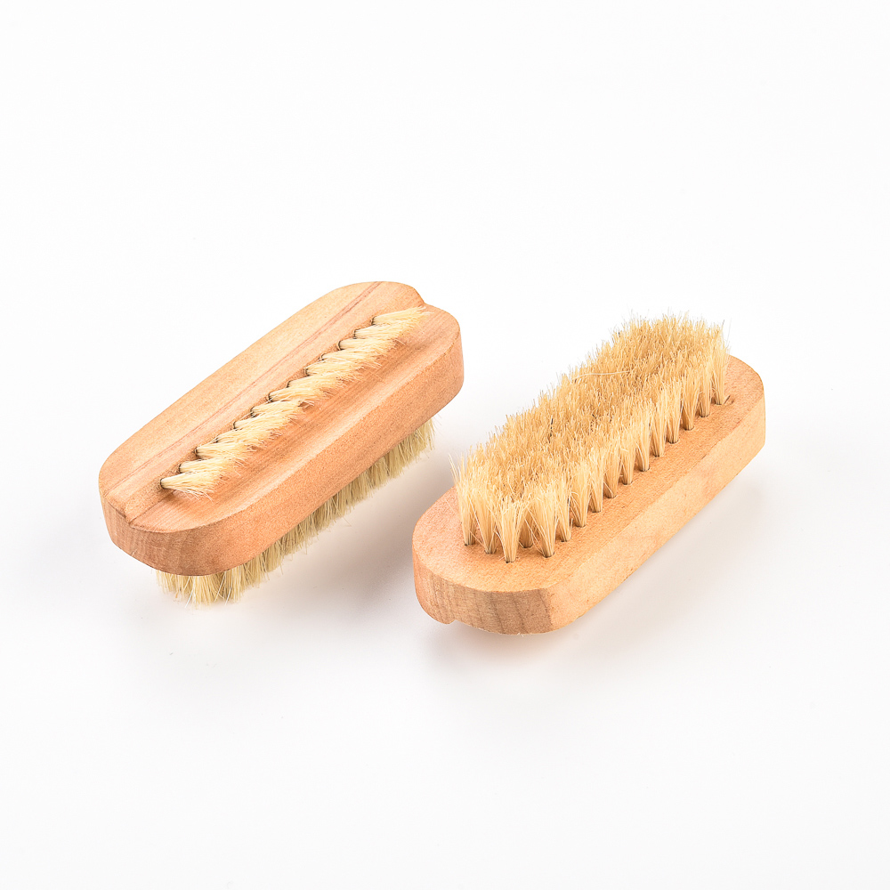Cleaning wood Nail Brush customizable