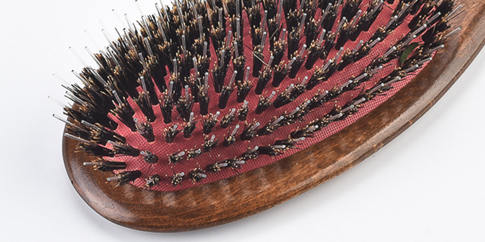 Baor bristle for paddle brush