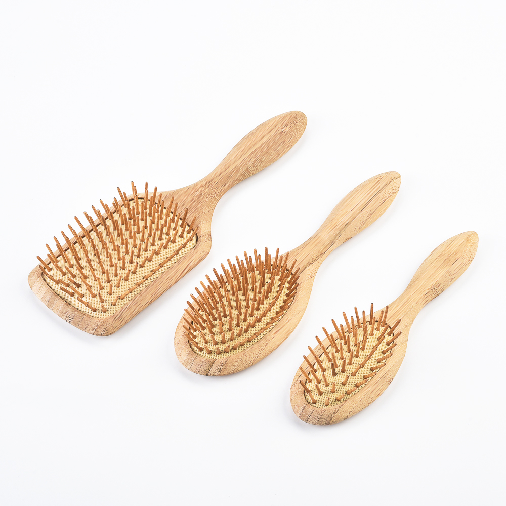 Bamboo hair comb