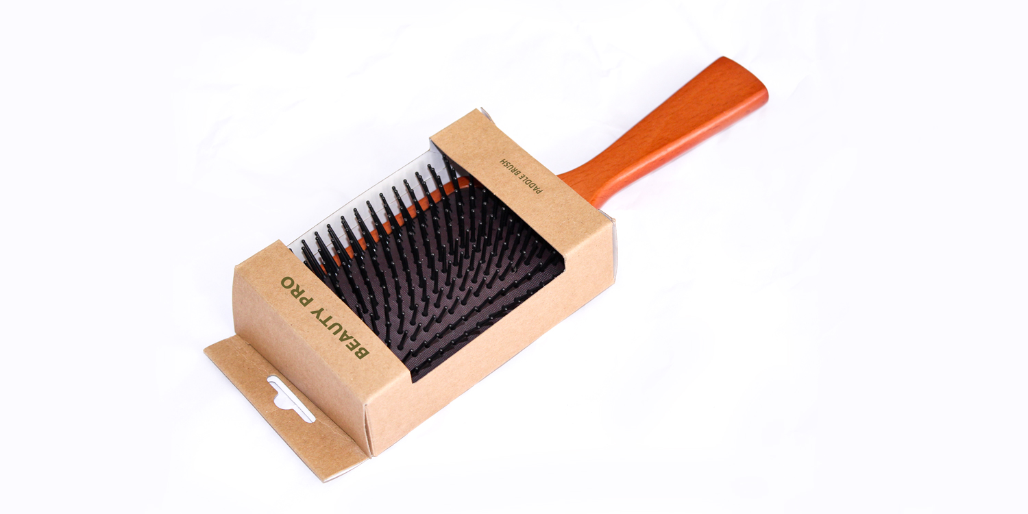 Box for hair brush