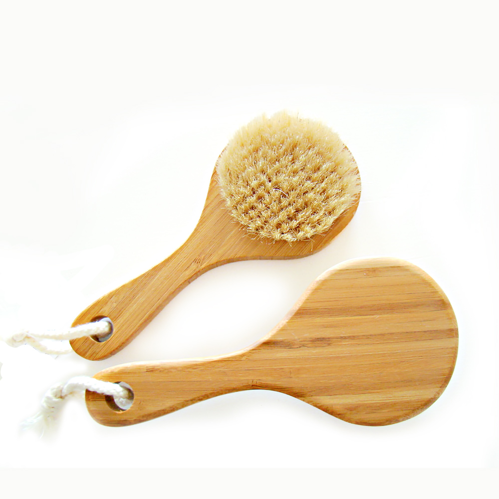 bamboo bath brush with boar bristle