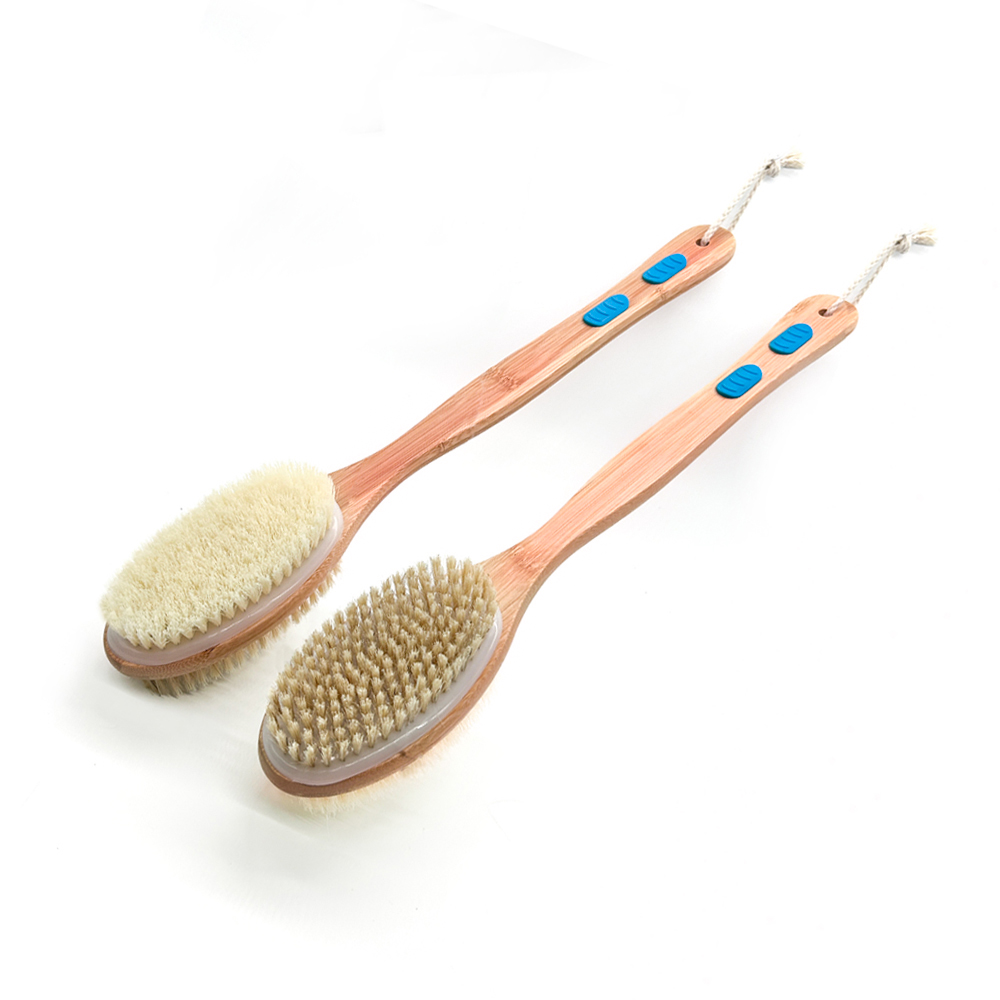Shower Brush body scrubber for wet and dry brushing